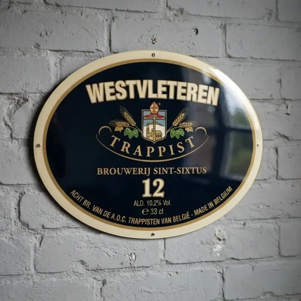Westvleteren Trappist Acryl Schild 2 modellen