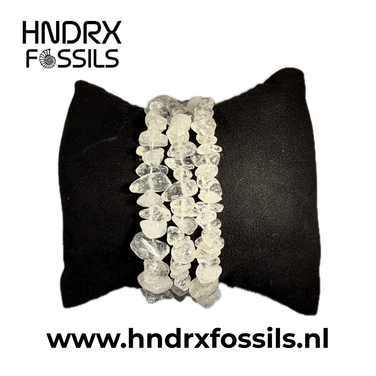 Bergkristal split armband