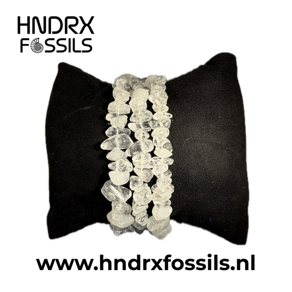 Bergkristal split armband