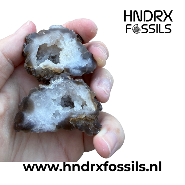 Chalcedoon knol gezaagd en geslepen | 75 gram
