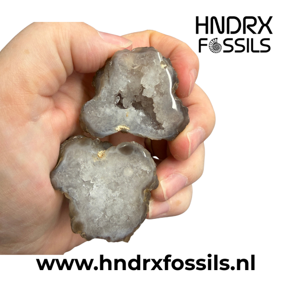 Chalcedoon knol gezaagd en gepolijst | 82 gram