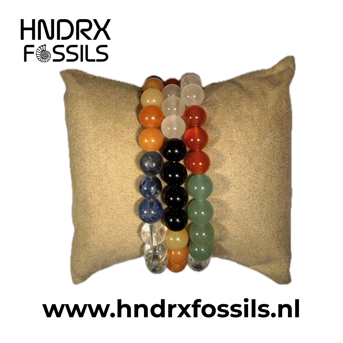 Chakra armband rond 8mm