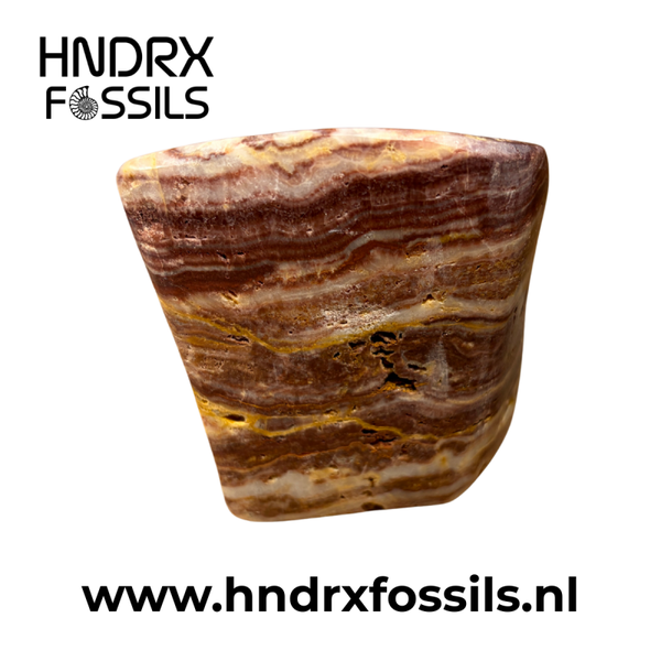 Aragoniet Vrije Vorm Handgemaakt 67 x 44 x 60 mm | 281 gram