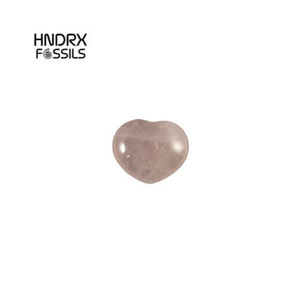 Rozenkwarts hartje 3,5 x 1,5 x 3 cm | 23 gram