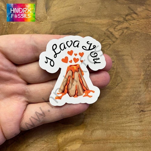 Sticker "I Lava You"