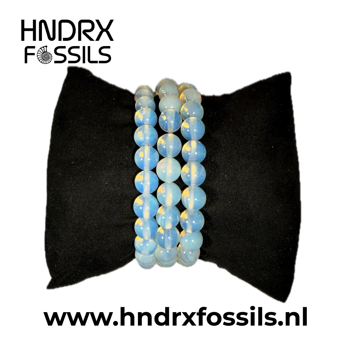 Opaliet armband rond 8mm