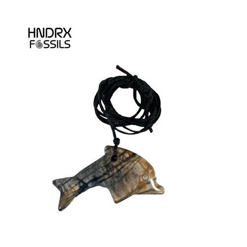Dolfijn hanger Picasso Jaspis