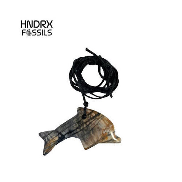 Dolfijn hanger Picasso Jaspis