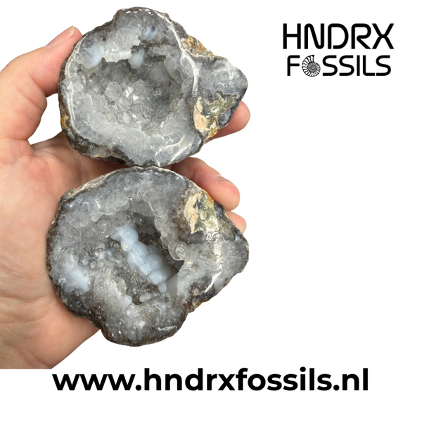 Grote Mexicaanse Tranca geode, gezaagd en geslepen | 325 gram