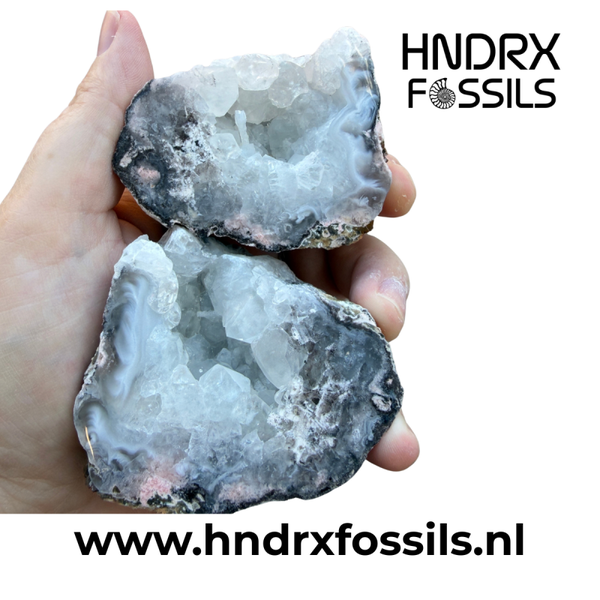 Grote Mexicaanse Tranca geode, gezaagd en geslepen | 309 gram