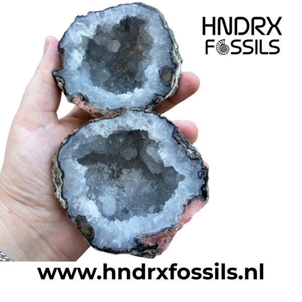 XL Mexicaanse Tranca geode, gezaagd en geslepen | 525 gram