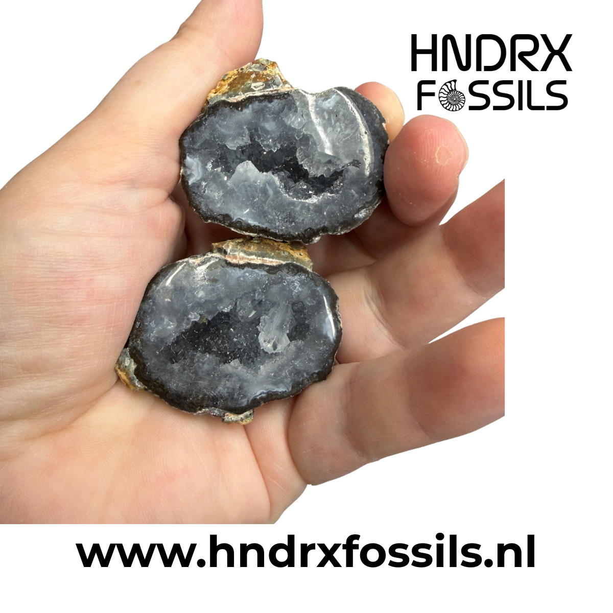 Kleine Mexicaanse Tranca geode, gezaagd en geslepen | 73 gram