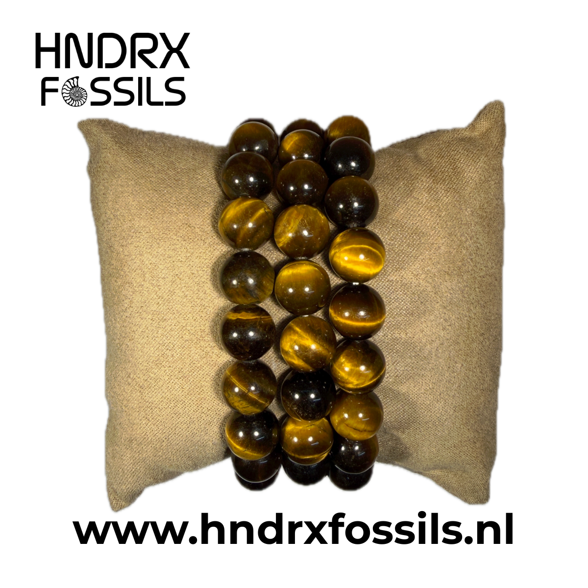 Tijgeroog armband rond 10mm