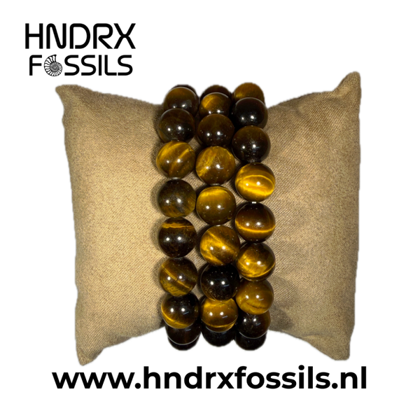Tijgeroog armband rond 10mm