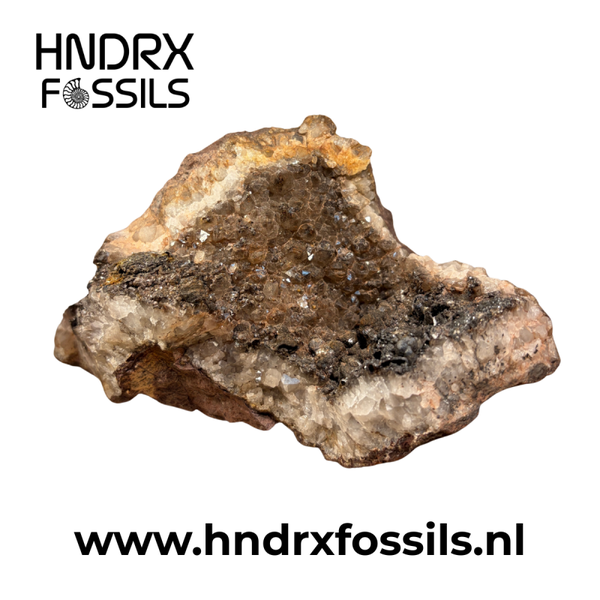 Rookkwarts Geode 16,5 x 9,5 x 10,5 cm | 1044 gram