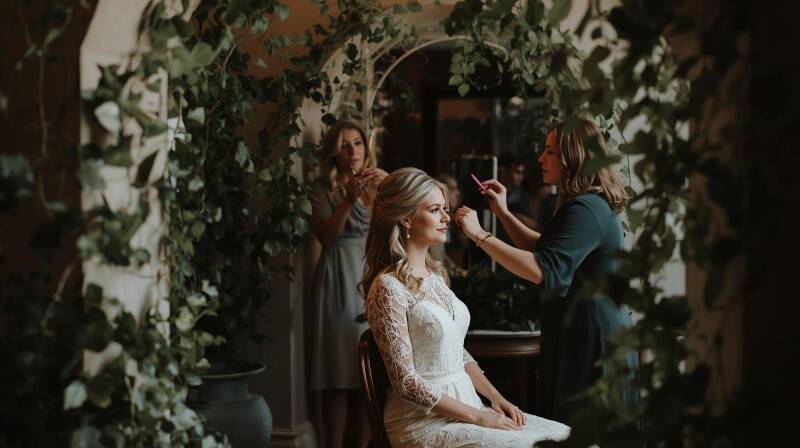 haar en make up passen voor de lol