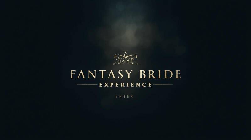 trouwjurken passen voor de lol