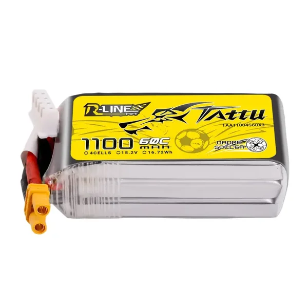 Tattu - 4S 1100mAh 14.8V 60C XT30