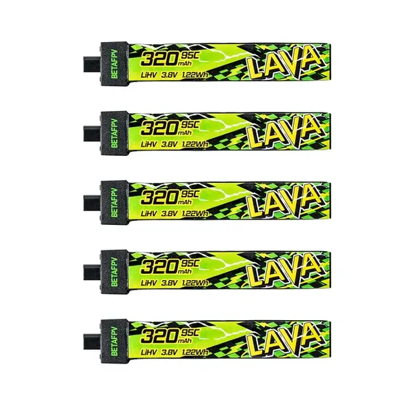 BetaFPV - Lava 1S 320mAh (5-pack)