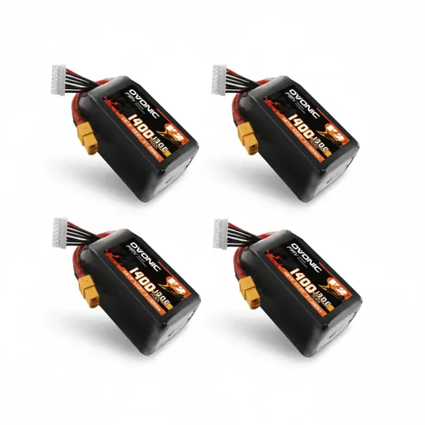 Ovonic - 6S 1400mAh 22.2V 130C XT60 (4-pack)