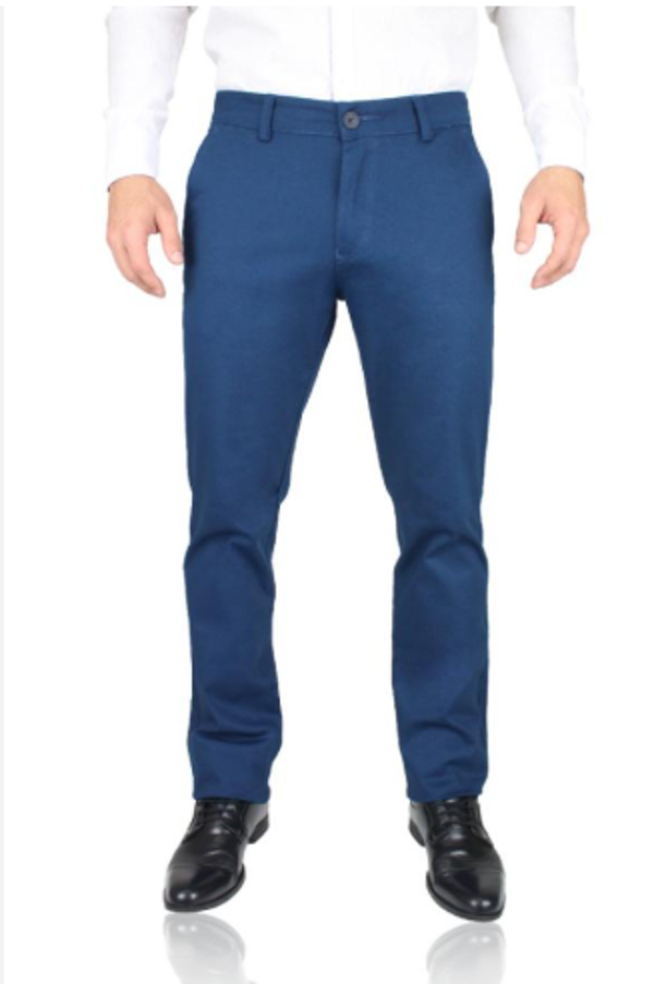 pantalon de vestir azul marino
