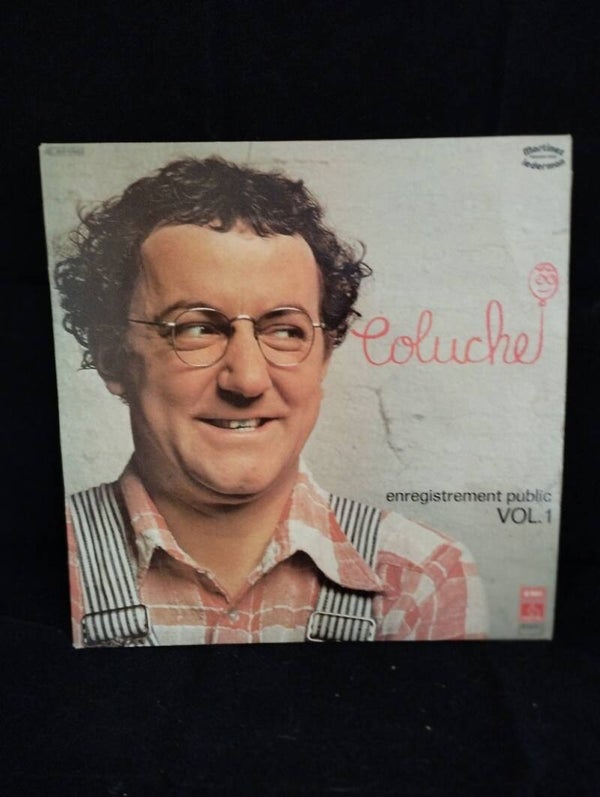 Lot de 4 Coluche 33T
