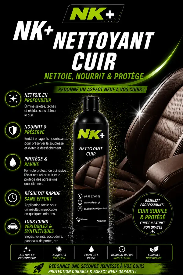 Nettoyant cuir 500 ml