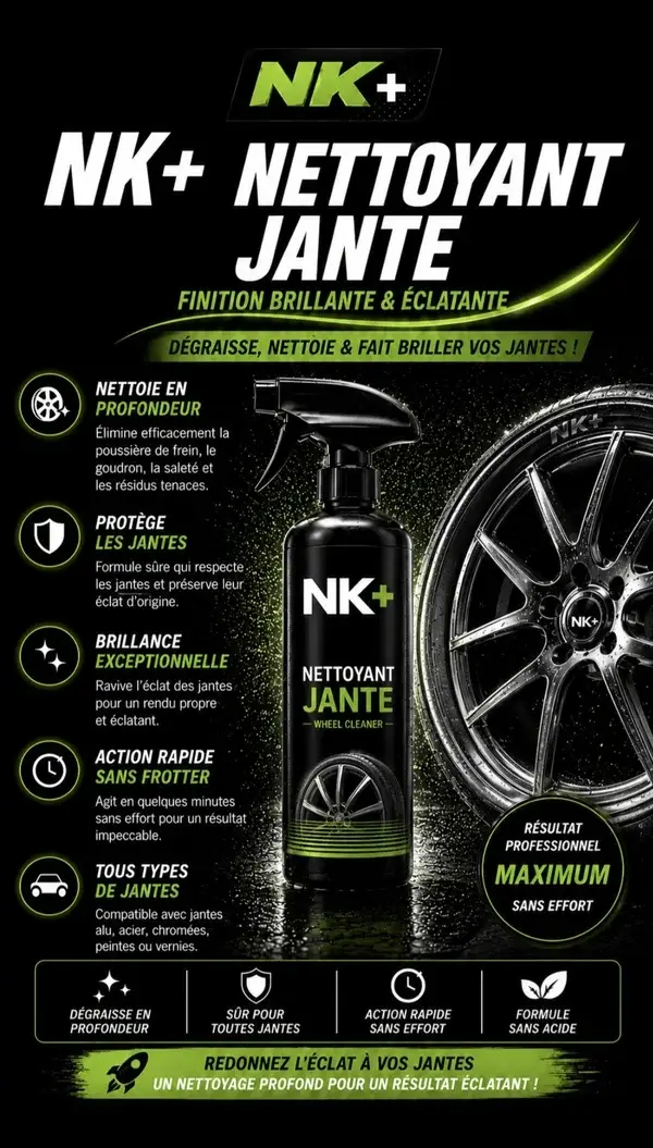 Nettoyant jantes 500ml