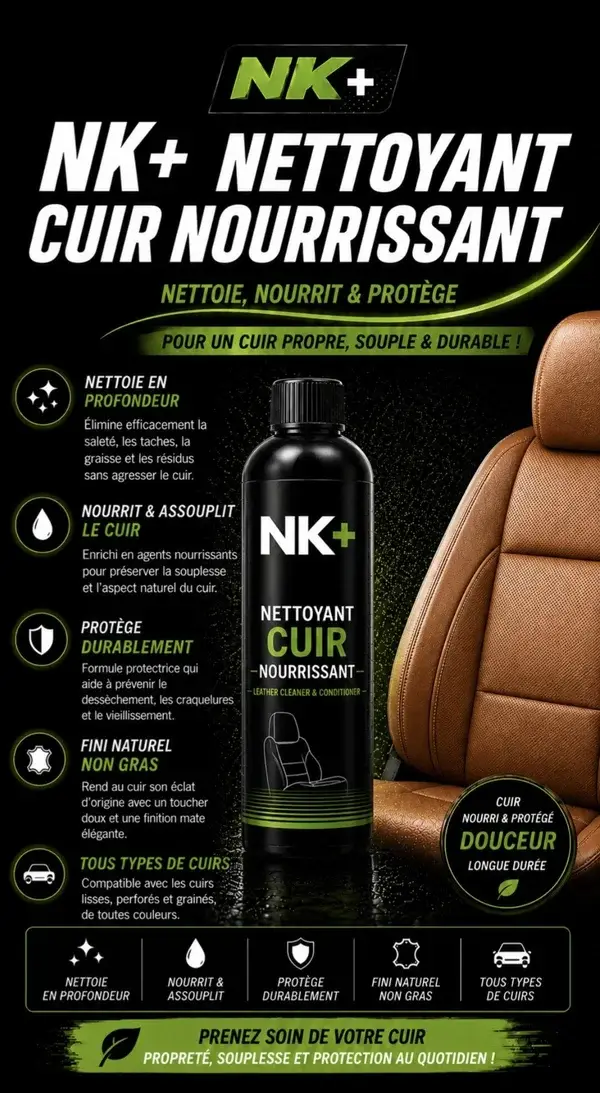 NK+ Crème Nourrissante Cuir