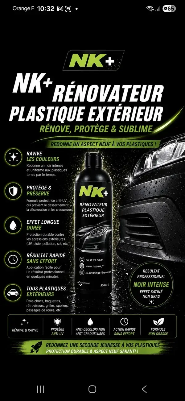 NK+ Renov Plastiques Exttérieurs