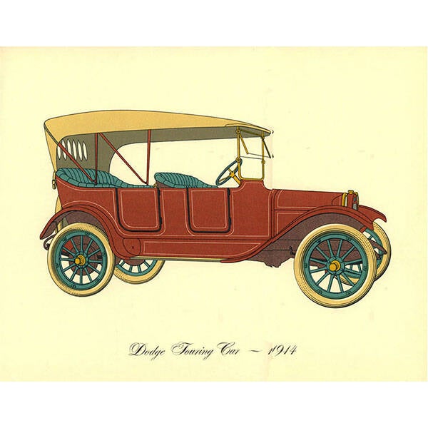 1915 Dodge Touring Car Original Print
