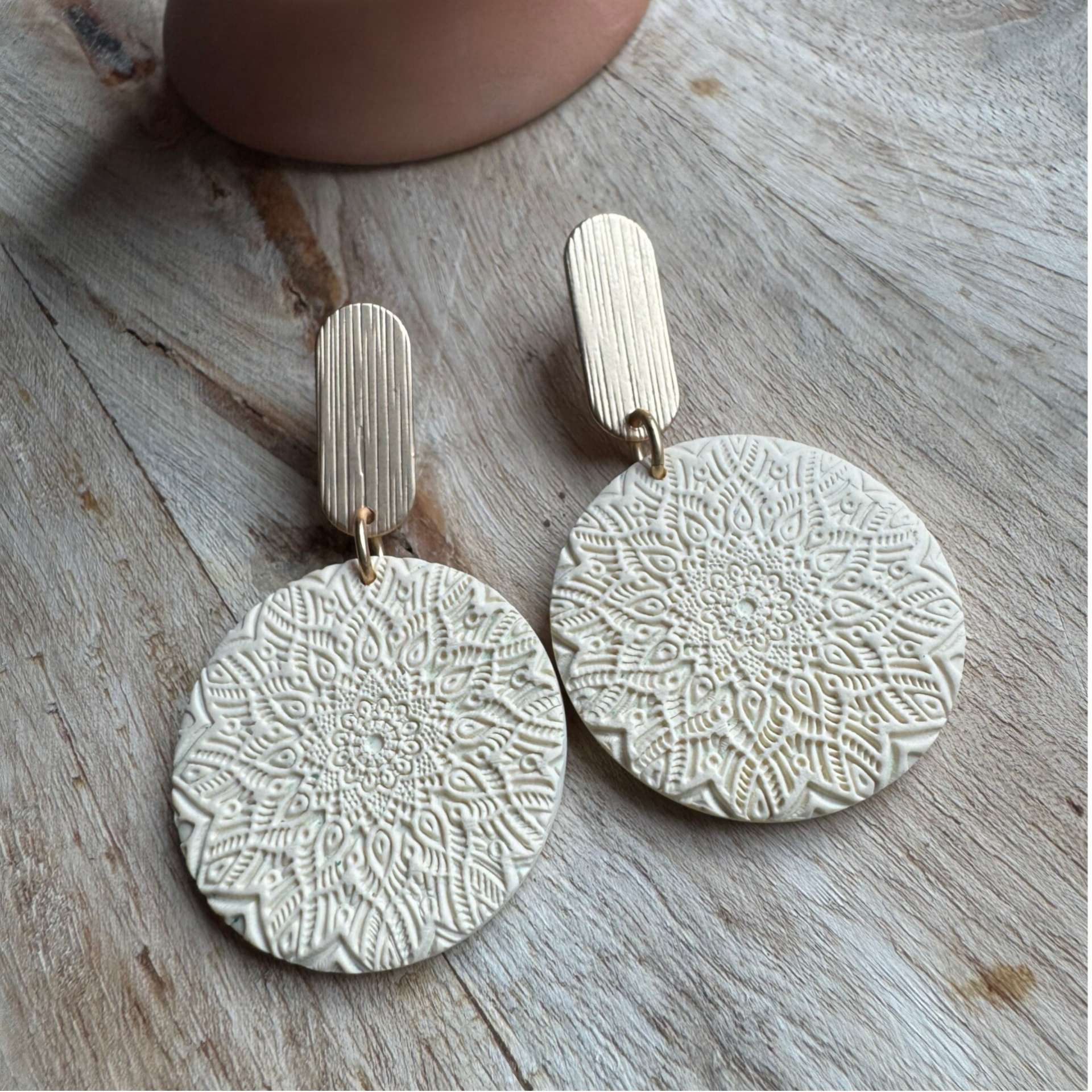 Sfera mandala champagne