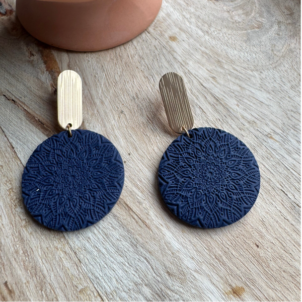 Sfera mandala blauw