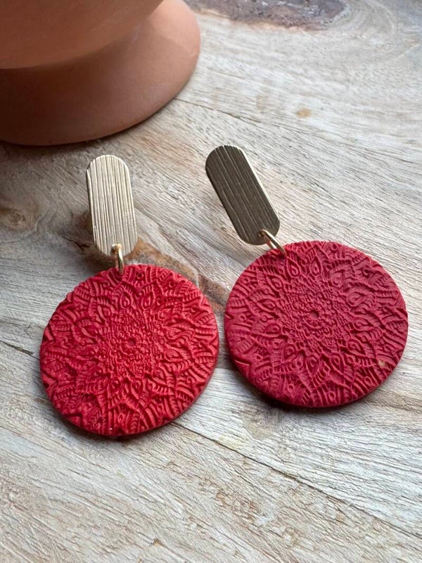 Sfera mandala red