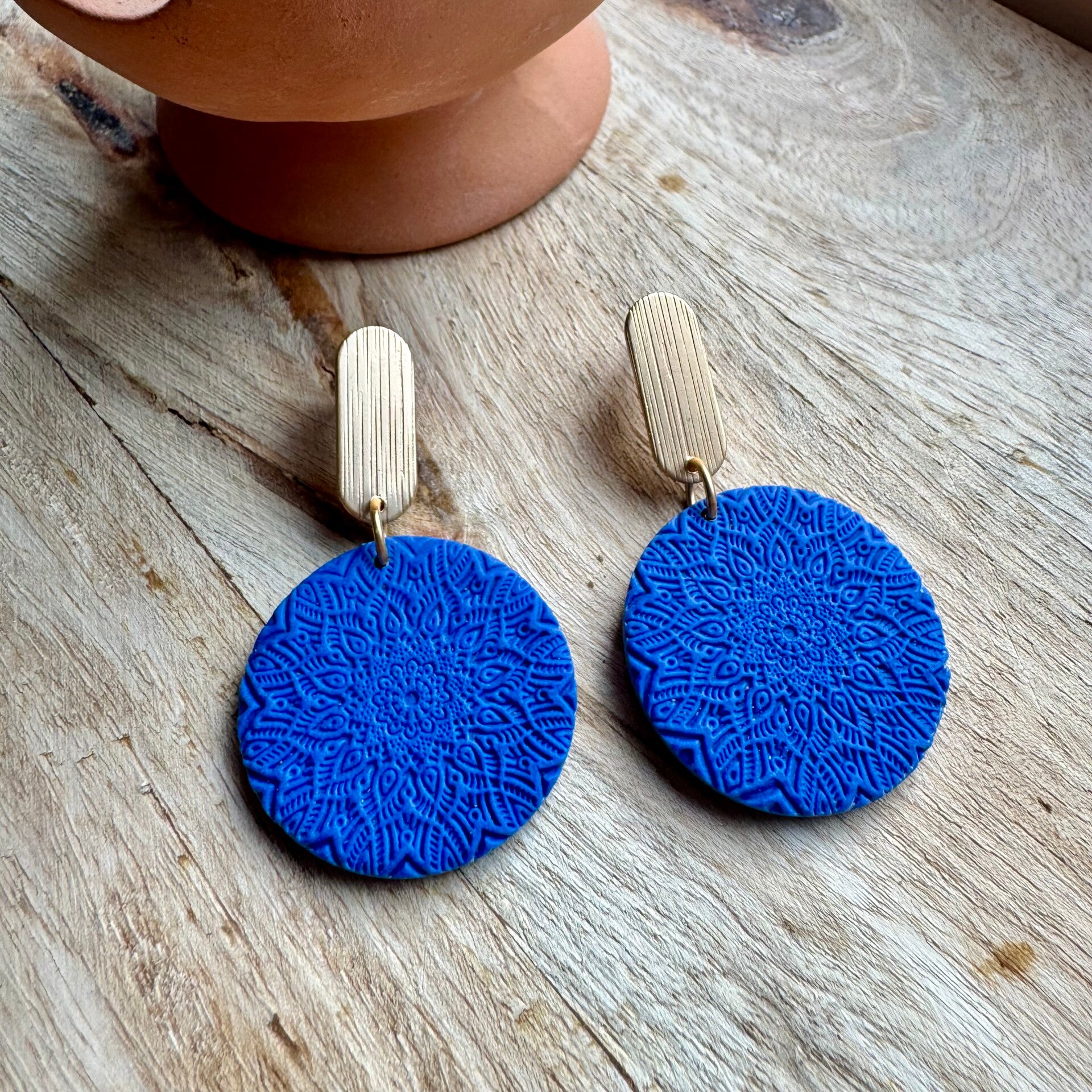 Sfera mandala blauw