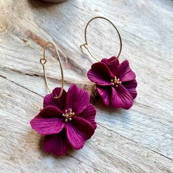 Iris bordeaux