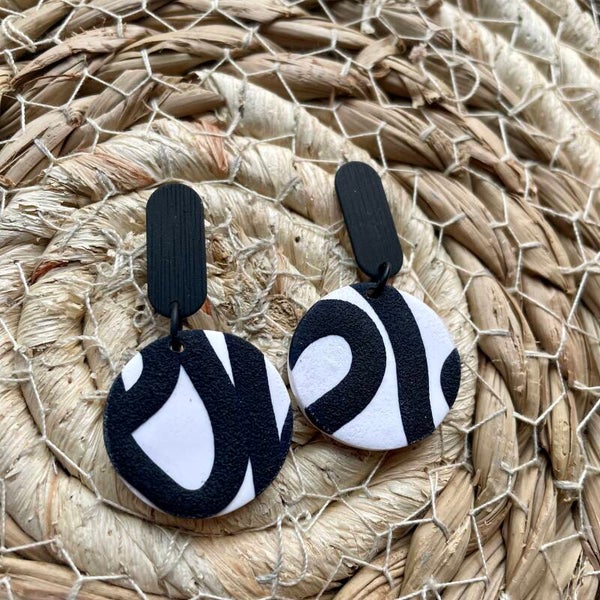 Sfera hanger zwart/wit