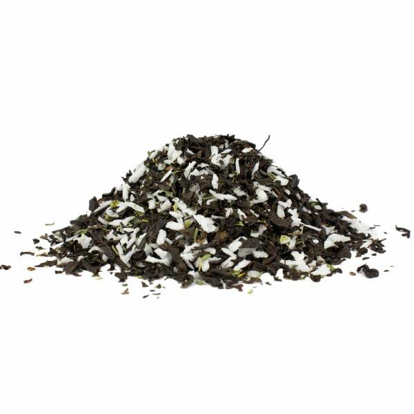 Kokosmakron Zwarte thee Biologisch