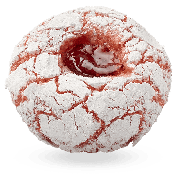 Pasticcini di Mandorla Fragola (Amandelkoekje Aardbei)