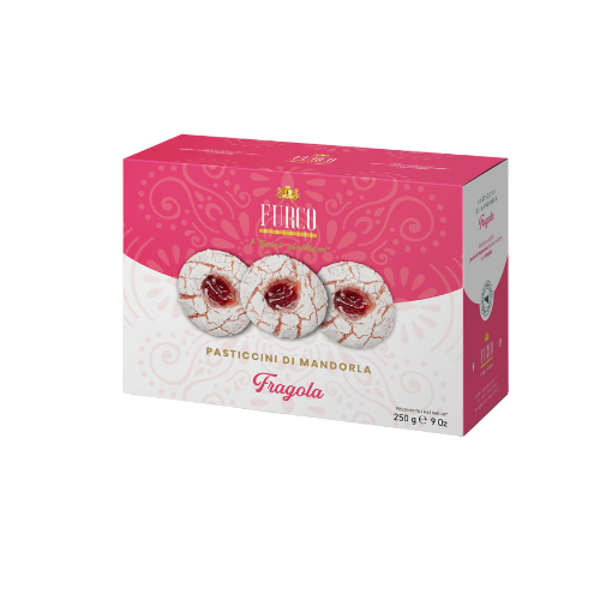 Amandelkoekjes Aardbei