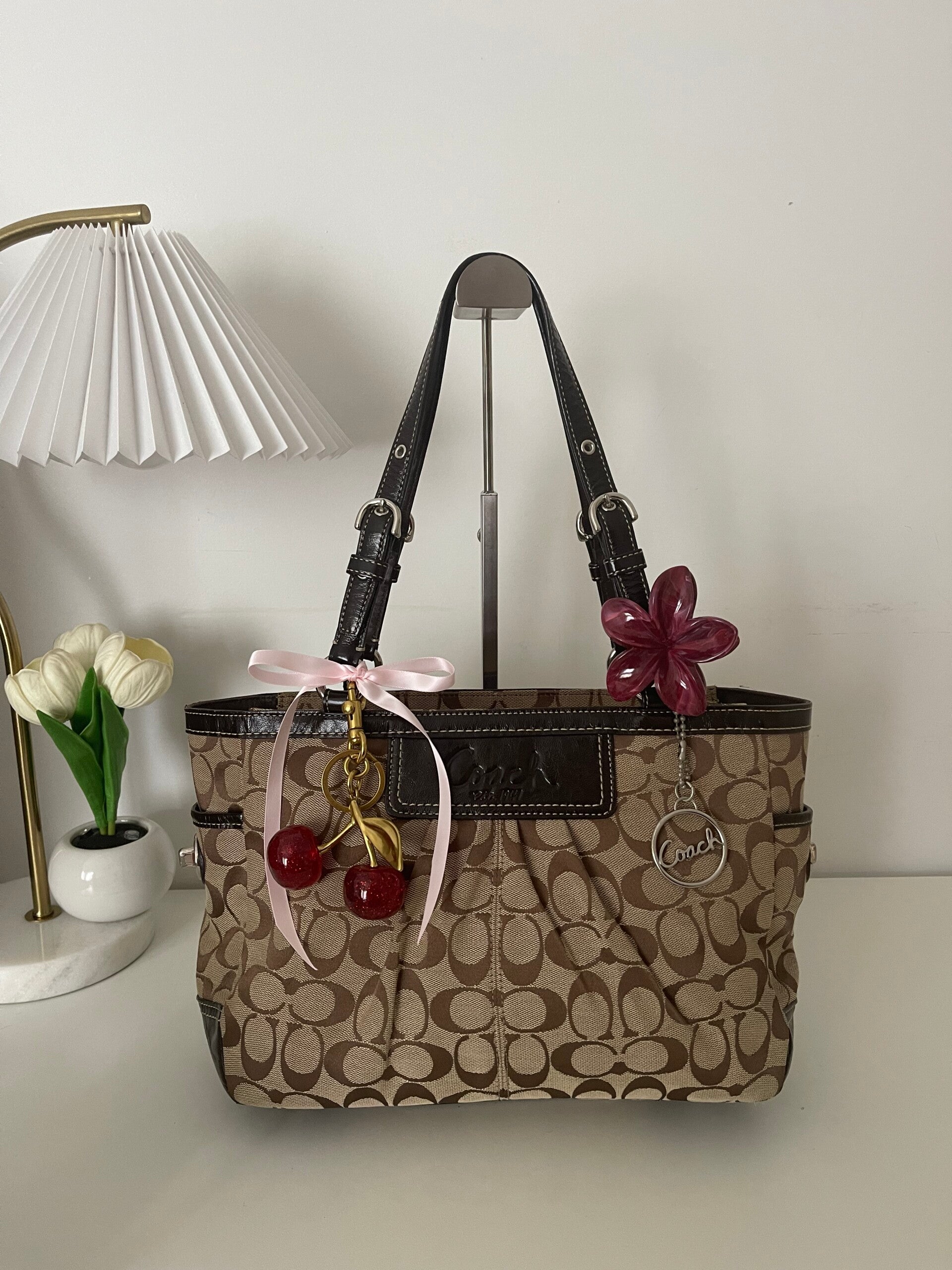 Coach Monogram Pleated Gallery