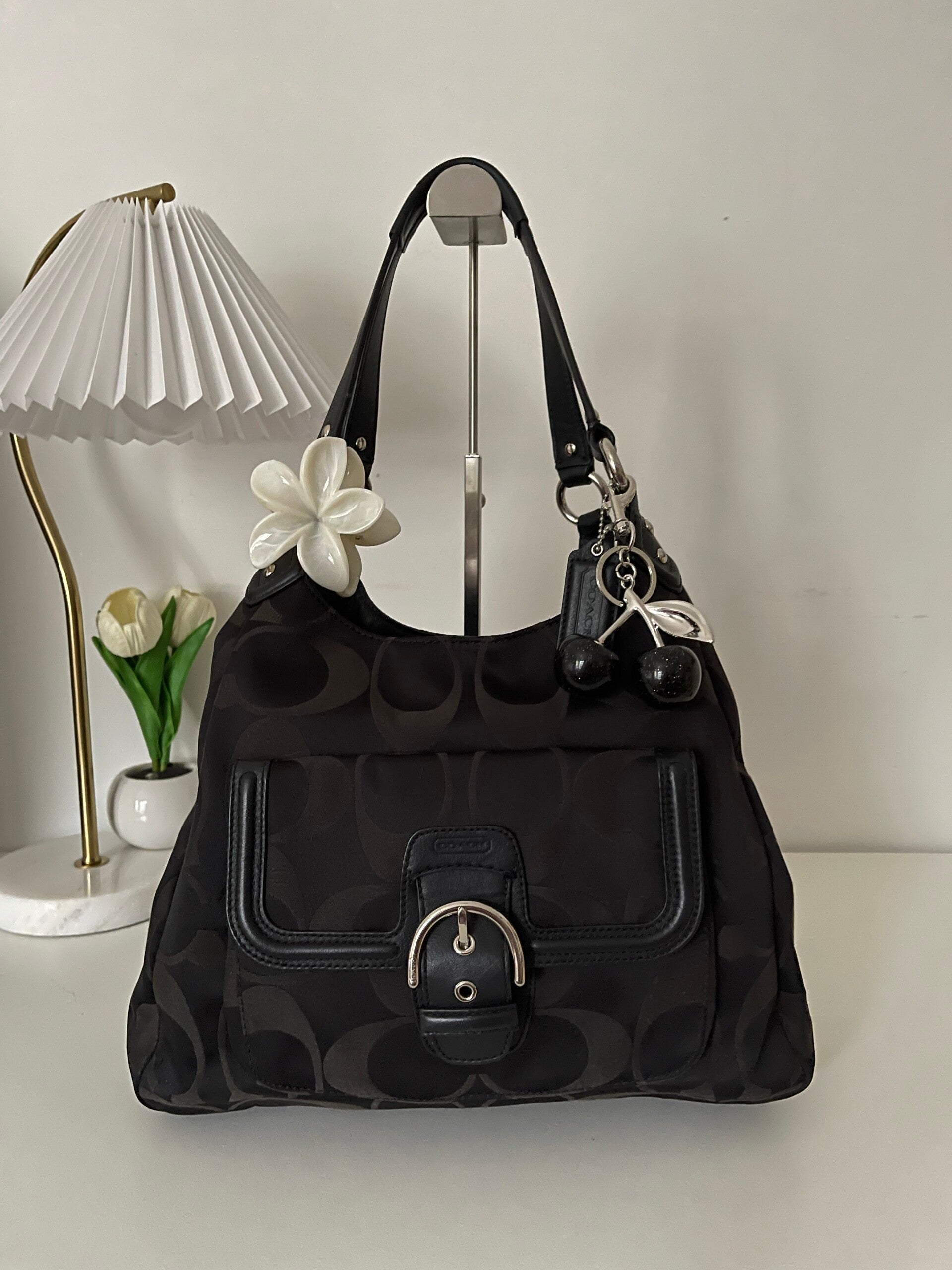 Coach Signature Campbell hobo bag