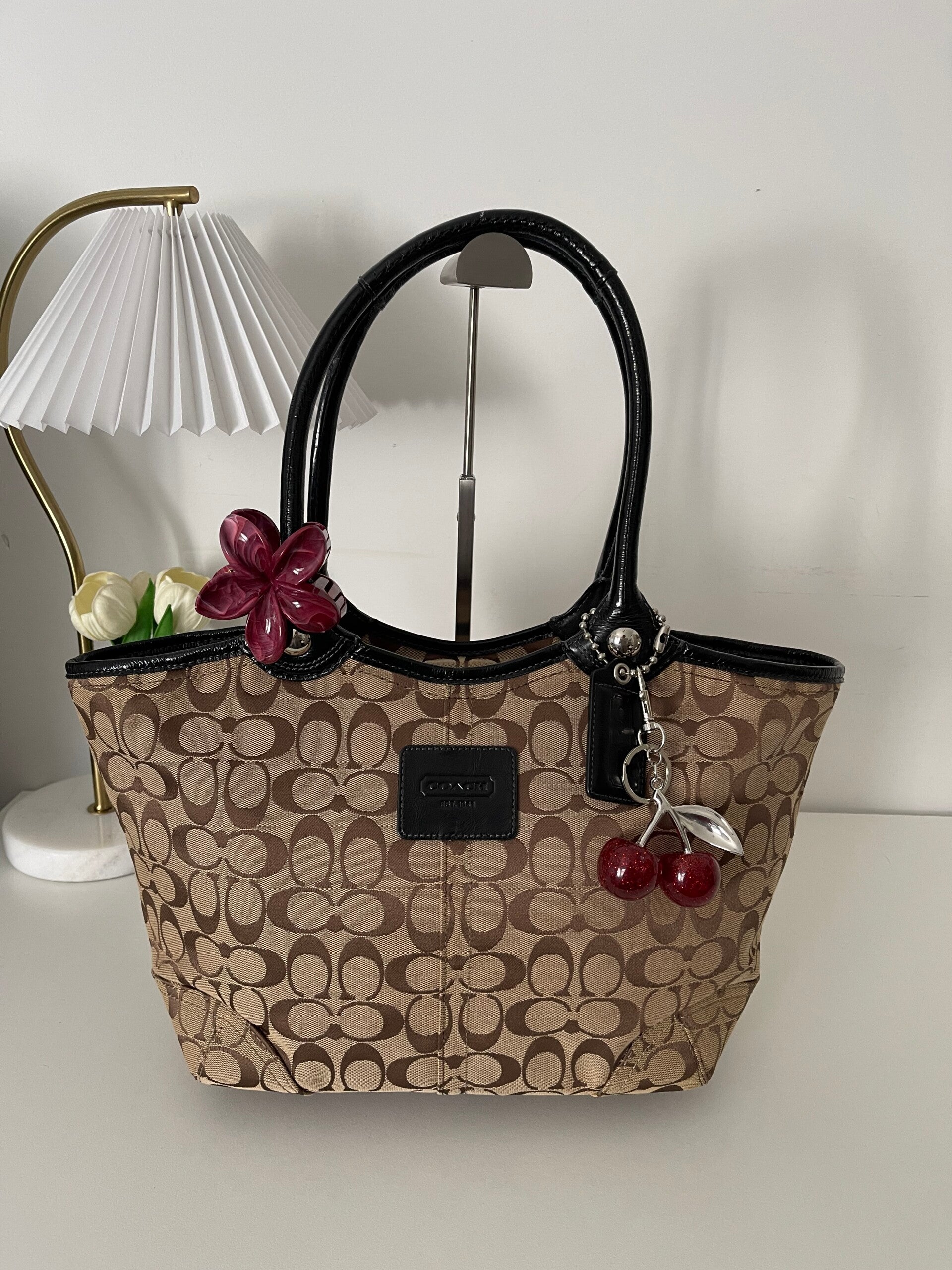 Coach Bleecker Signature C Tote Bag