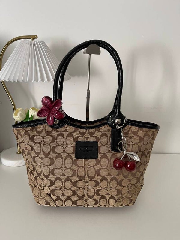 Coach Bleecker Signature C Tote Bag
