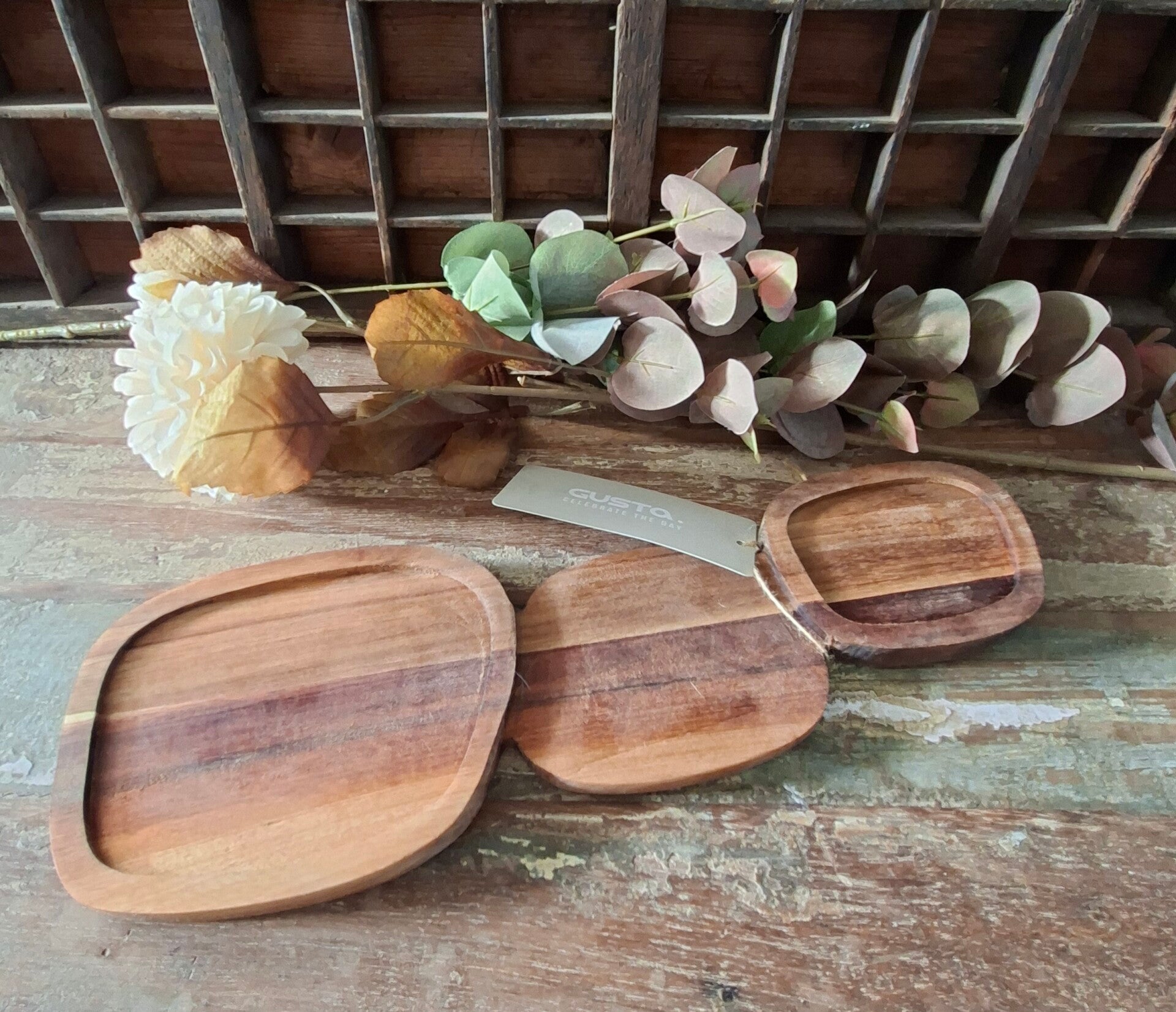Serveerslinger hout van Gusta