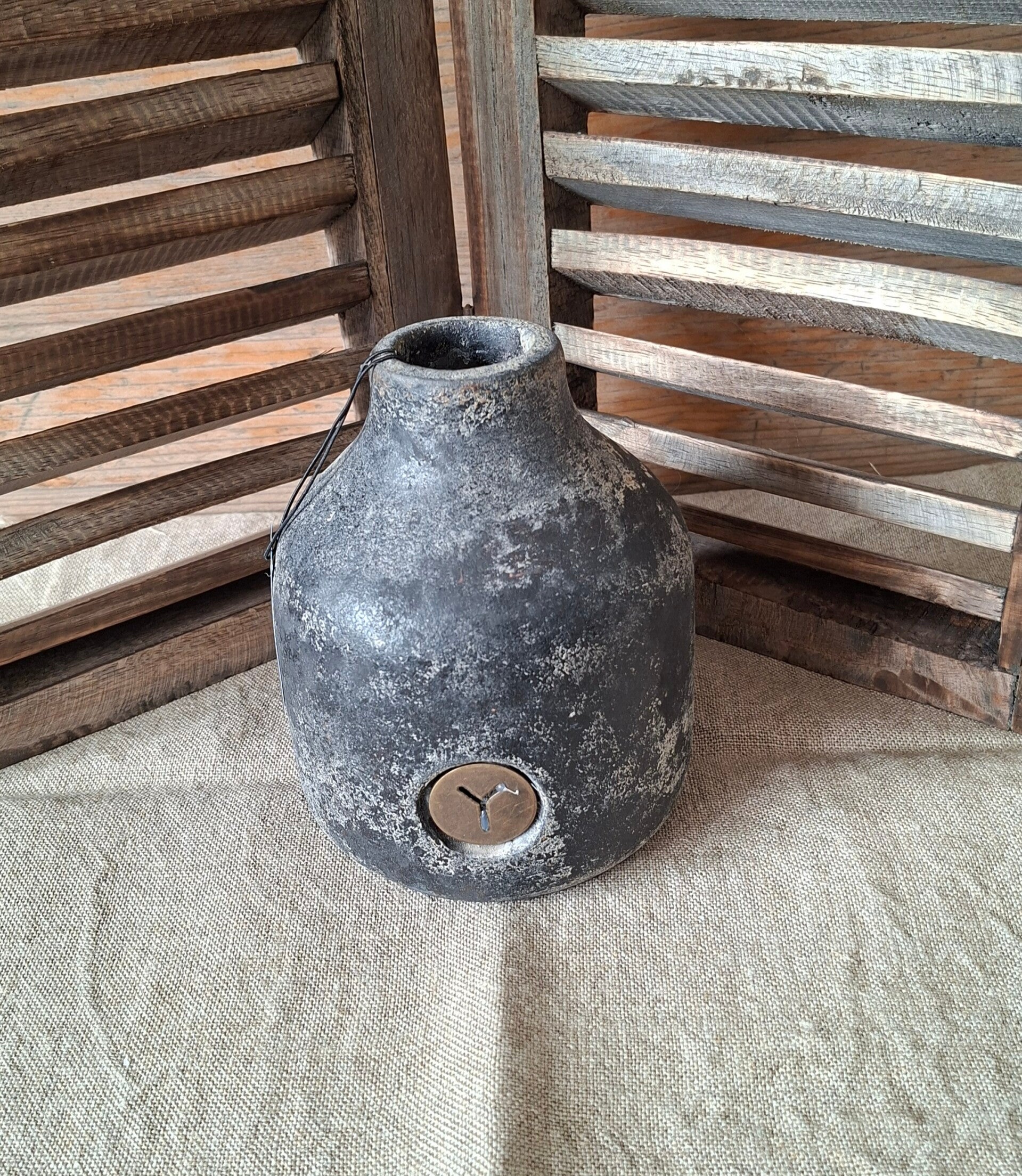 Brynxz Vase Neck Basalt XS