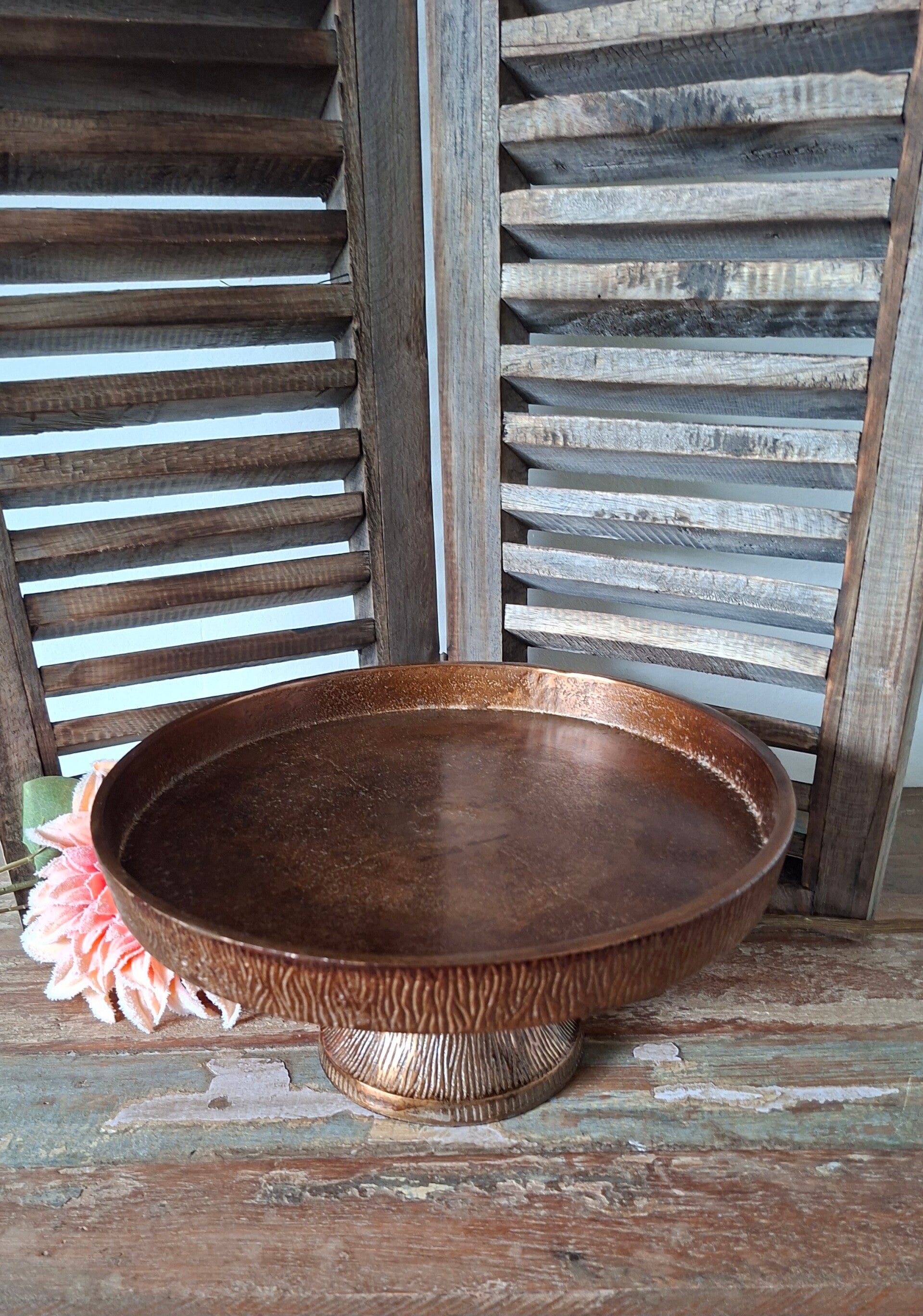 Stijlvol en functioneel etagère/taartplateau D27cm