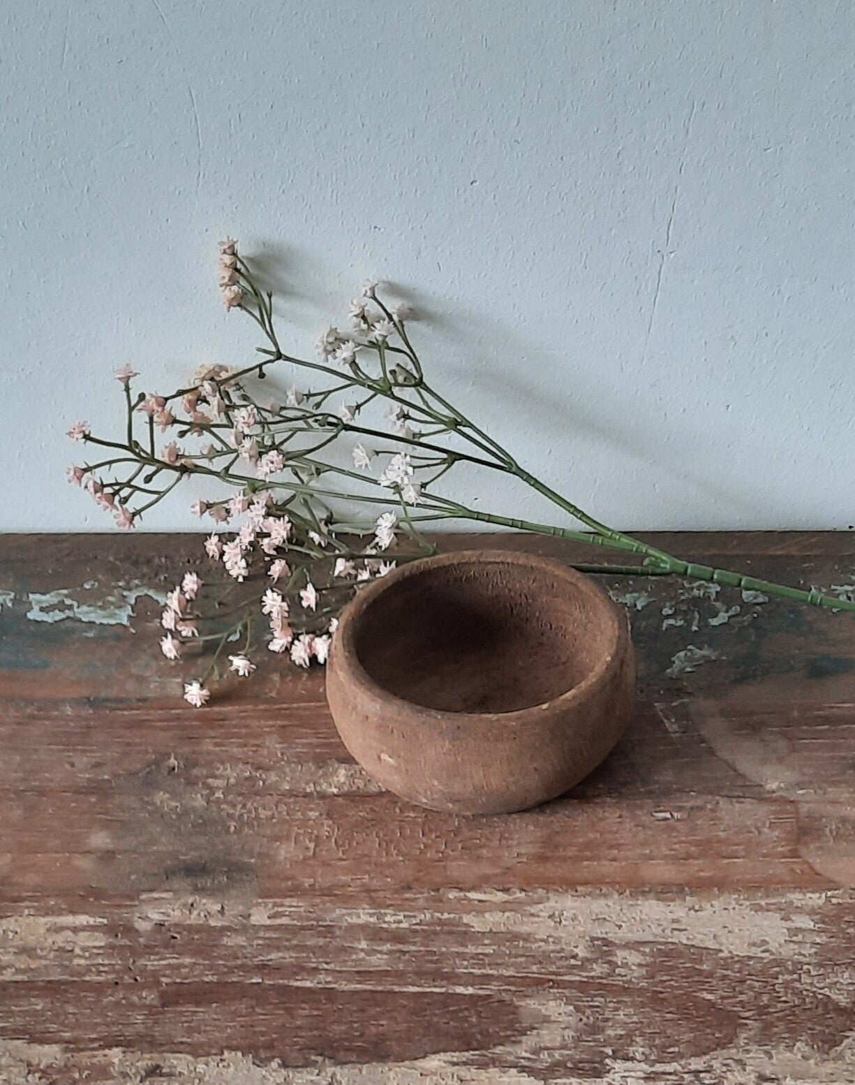 Rond houten bakje leuk om mee te decoreren D9cm