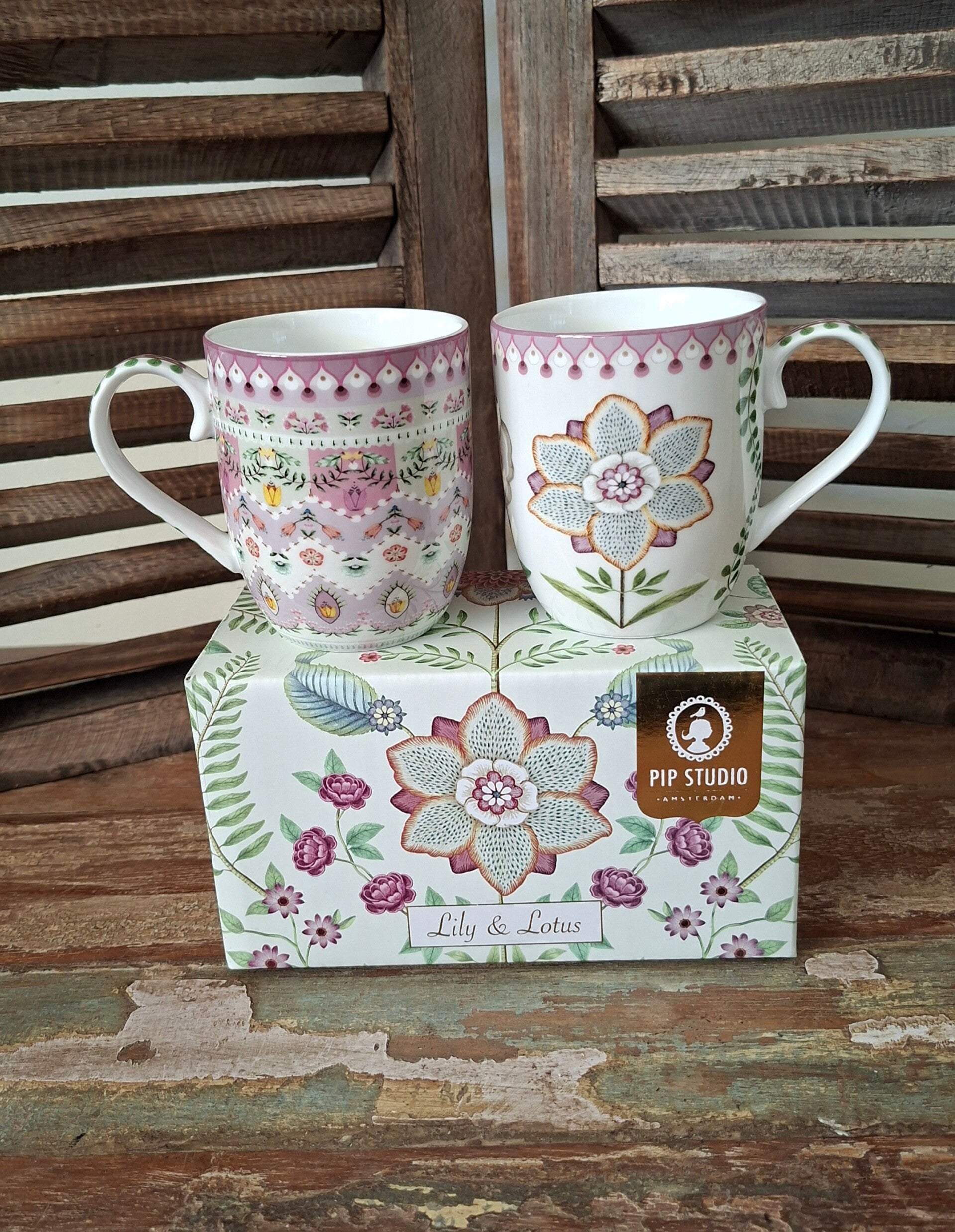 Pip Studio 2 mokken maat S Lily&Lotus