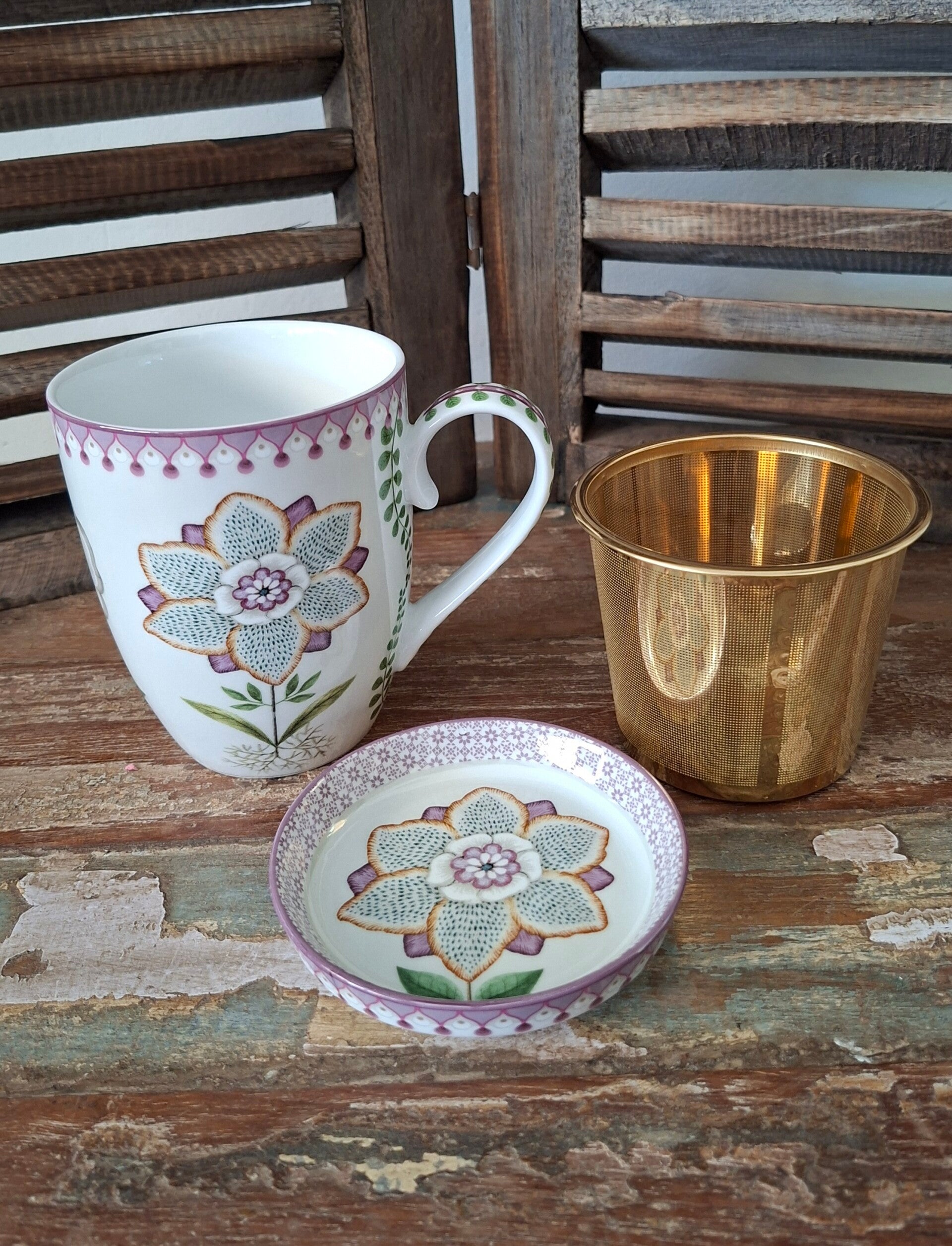 Pip Studio Tea for One Lily&Lotus Off White
